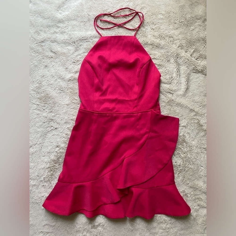 NWT Revolve NBD Halter Mini Dress ๐ - Picture 3 of 8